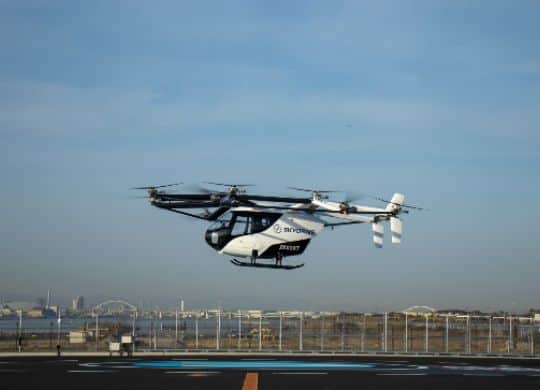 SKYDRIVE飛行の様子