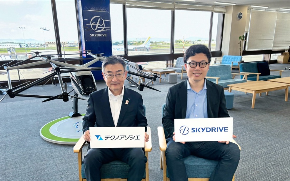 空飛ぶクルマ「SKYDRIVE」開発支援/株式会社SkyDriveとスポンサー契約締結のお知らせの画像| 株式会社テクノアソシエ